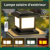 lanterne solaire pillier puissante