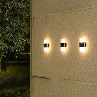 Applique murale solaire avec LED ultra-lumineuses ( 2 PCS )