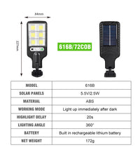 Projecteur Solaire Avec Capteur De Mouvement Intelligent