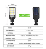 Projecteur Solaire Avec Capteur De Mouvement Intelligent