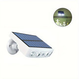 Applique Murale Solaire   4 LEDs Ultra-Lumineuses