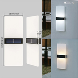 Applique murale solaire avec LED ultra-lumineuses ( 2 PCS )