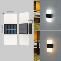 Applique murale solaire avec LED ultra-lumineuses ( 2 PCS )