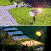 Projecteur solaire de jardin