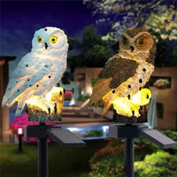 Lampe Solaire En Forme De Hibou - NoctaSolis