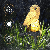 Lampe Solaire En Forme De Hibou - NoctaSolis