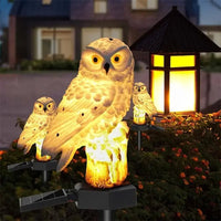 Lampe Solaire En Forme De Hibou - NoctaSolis