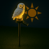 Lampe Solaire LED Nocta Solis™ Hibou – Éclairage Décoratif pour Jardin & Terrasse, Encastrable IP65 Sans Câblage - NoctaSolis