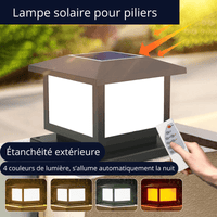 lanterne solaire pillier puissante - NoctaSolis