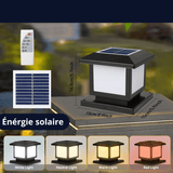 lanterne solaire pillier puissante - NoctaSolis