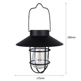 Lanterne solaire vintage suspendue - NoctaSolis