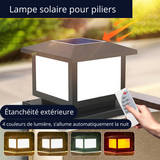 lanterne solaire pillier puissante