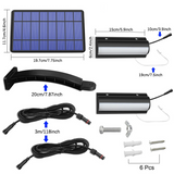 Projecteur Solaire Suspendue Pour Intérieur et Exterieur