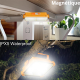 Lampe portable solaire et rechargeable