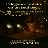 Spot Solaire LED Nocta Solis™ – Éclairage de Chemin pour Jardin & Allées, Encastrables Sans Câblage - NoctaSolis