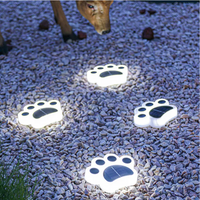 Lampes Solaires En Forme De Patte De Chat ( 4 pièces)