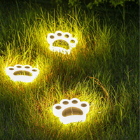 Lampes Solaires En Forme De Patte De Chat ( 4 pièces)